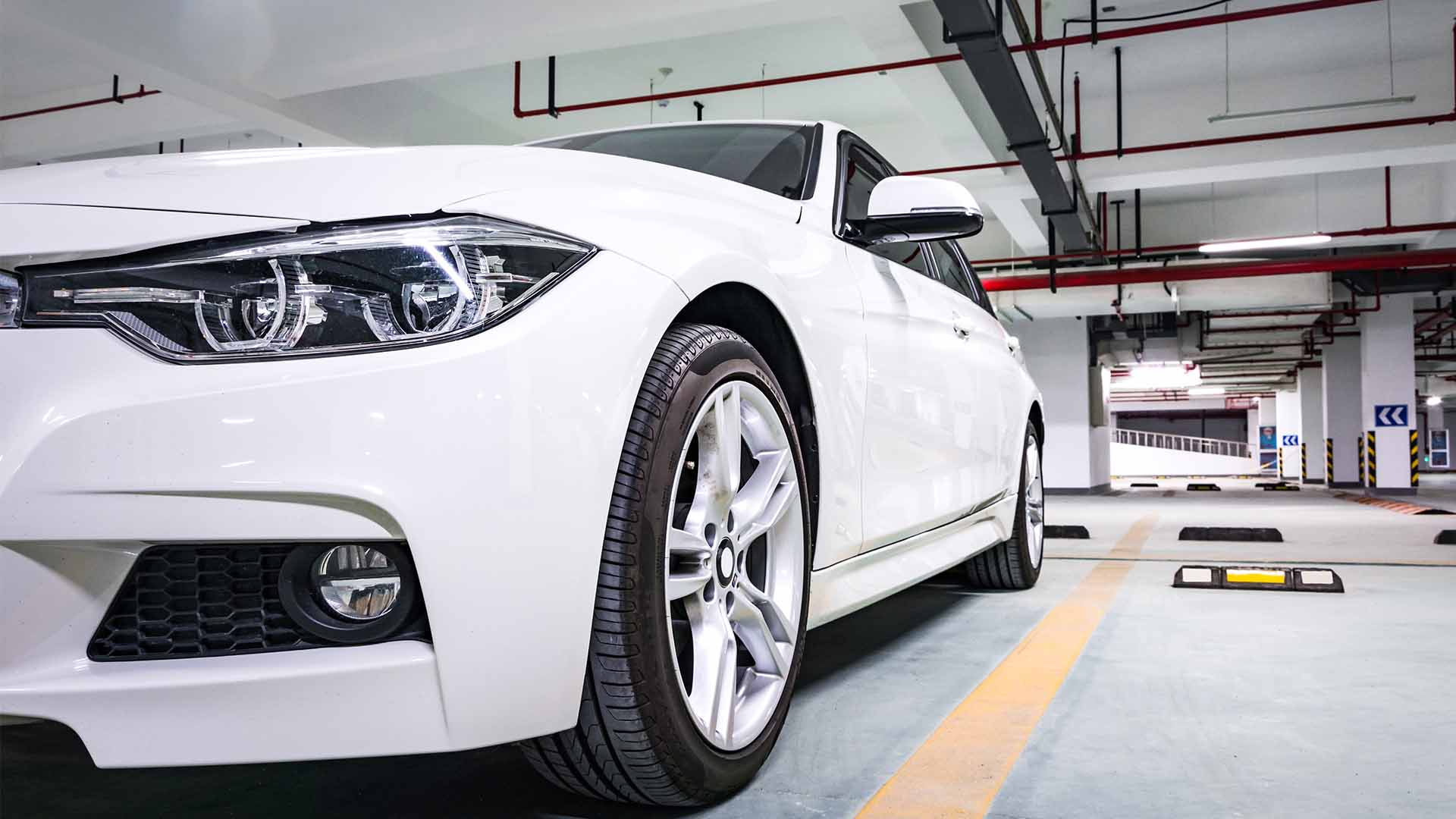 Car Garage White
