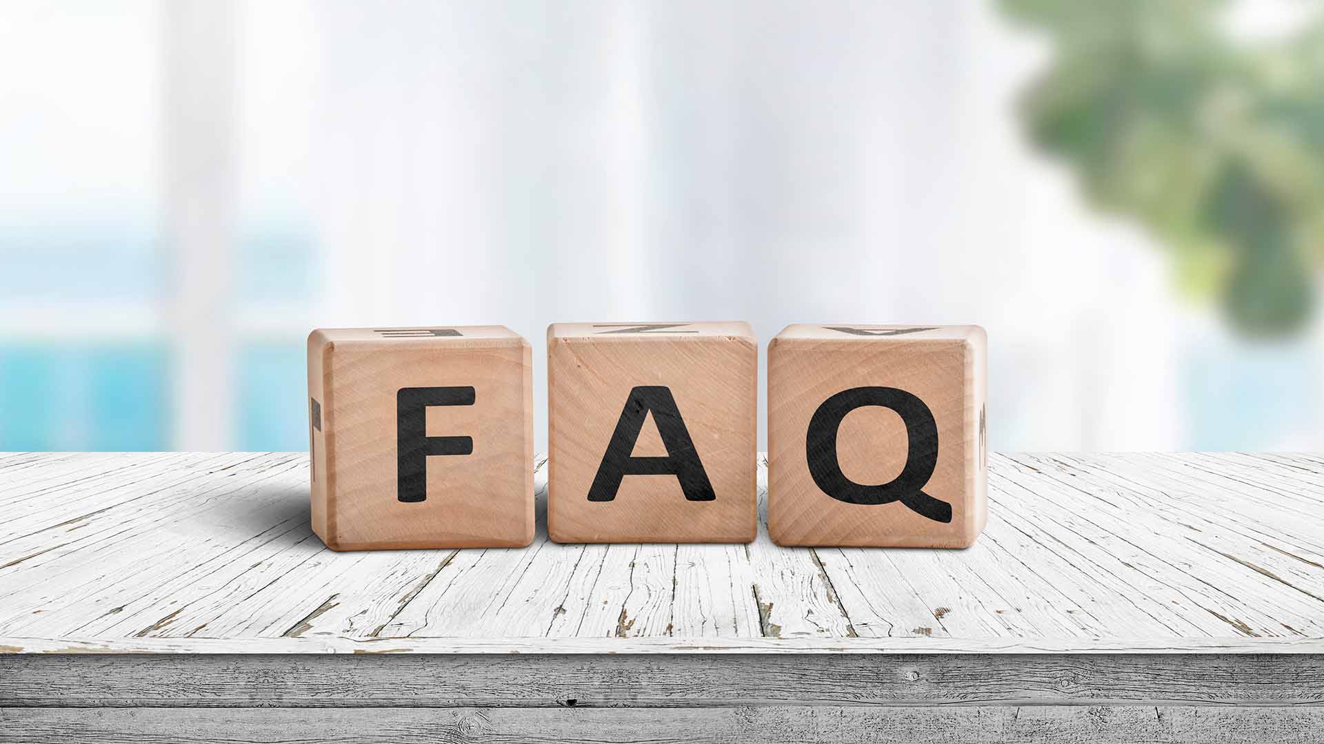 FAQ's